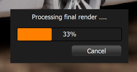 Cancel button Cancel button