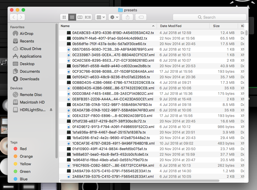 install presets mac preset files