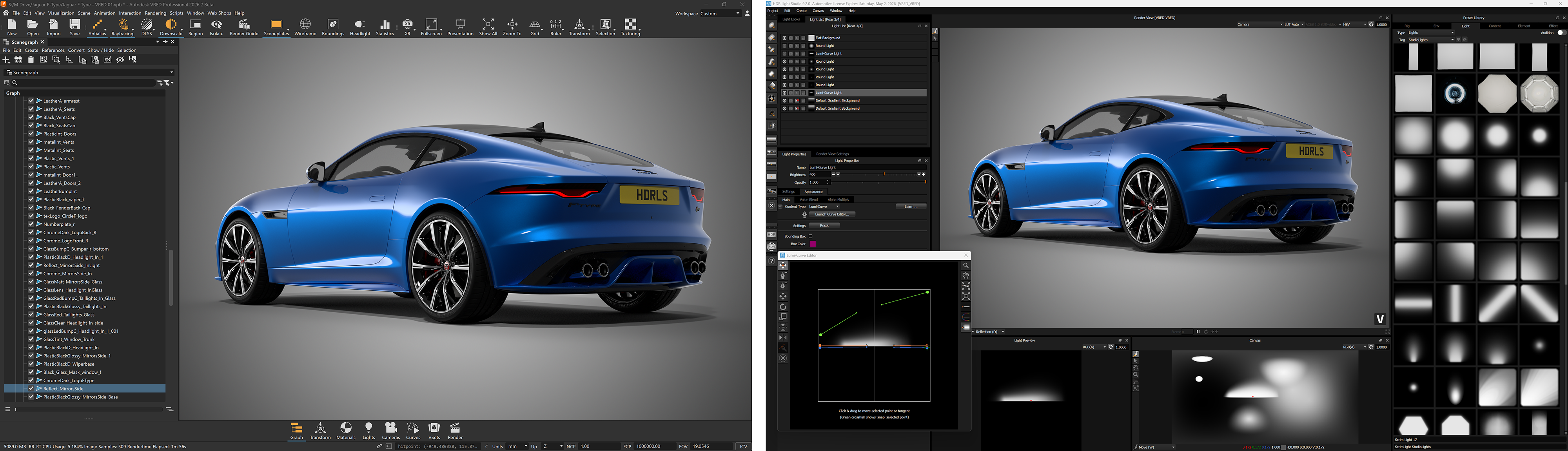 New VRED Workflow with Streaming Viewport New VRED Workflow with Streaming Viewport
