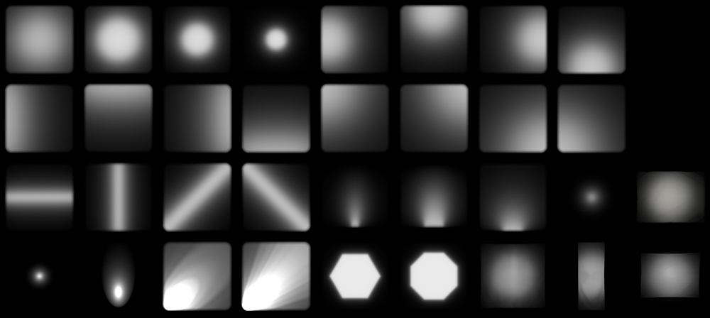 indirect light output examples