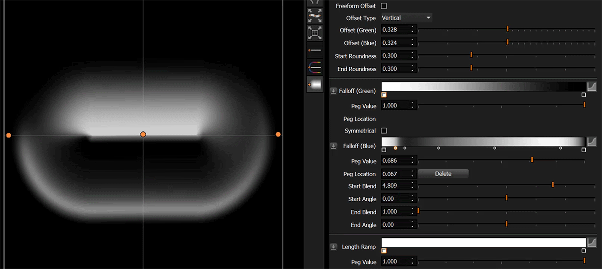 Adjusting Start and End Blends