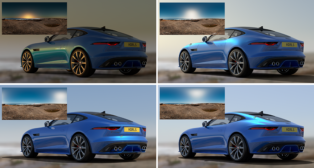 LightPaint sun position on car using reflection position LightPaint sun position on car using reflection position