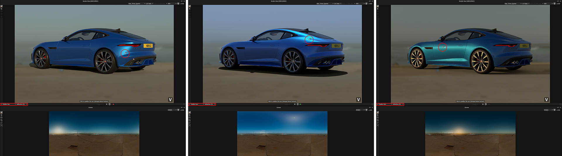 LightPainting position of sun using LightPaint Reflection method LightPainting position of sun using LightPaint Reflection method