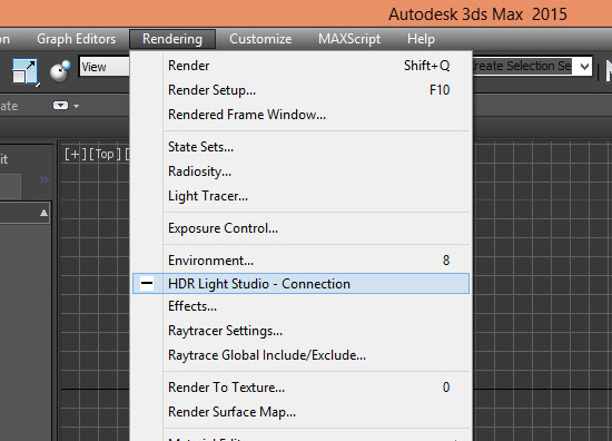 Starting HDR Light Studio 