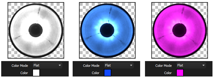 Color Mode = Flat 