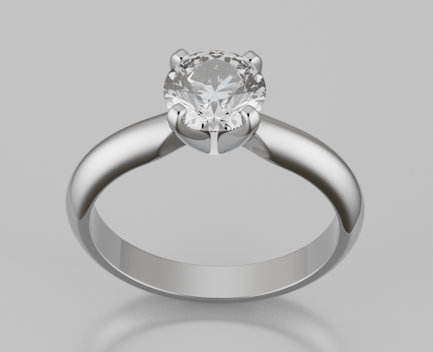 ring with soft lighting spherical diffusion