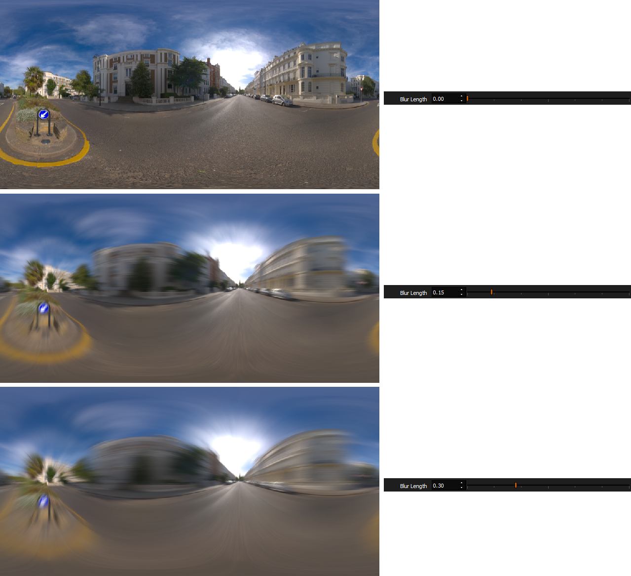 motion blur advanced length