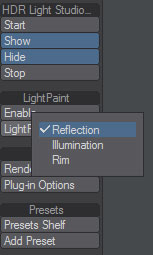 Select LightPaint - Reflection 