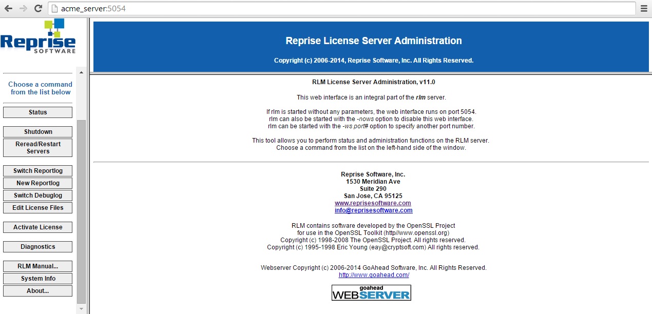 RLM Web Server