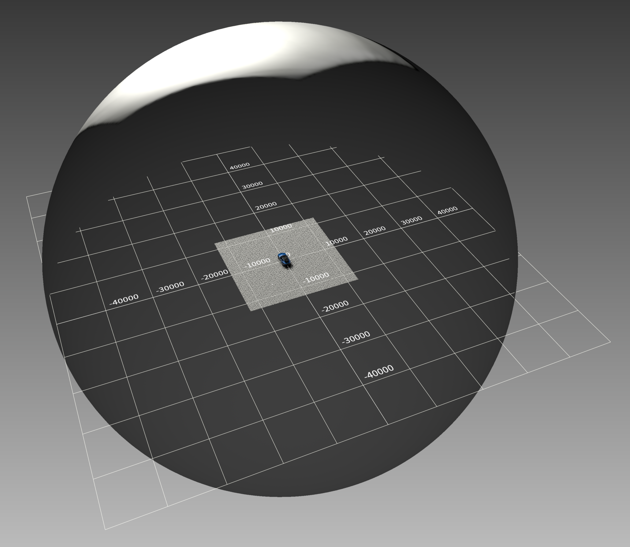 Looking at Sphere size in VRED Looking at Sphere size in VRED