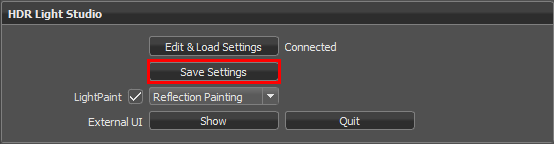 VRED_Connection_Interface_savesettings